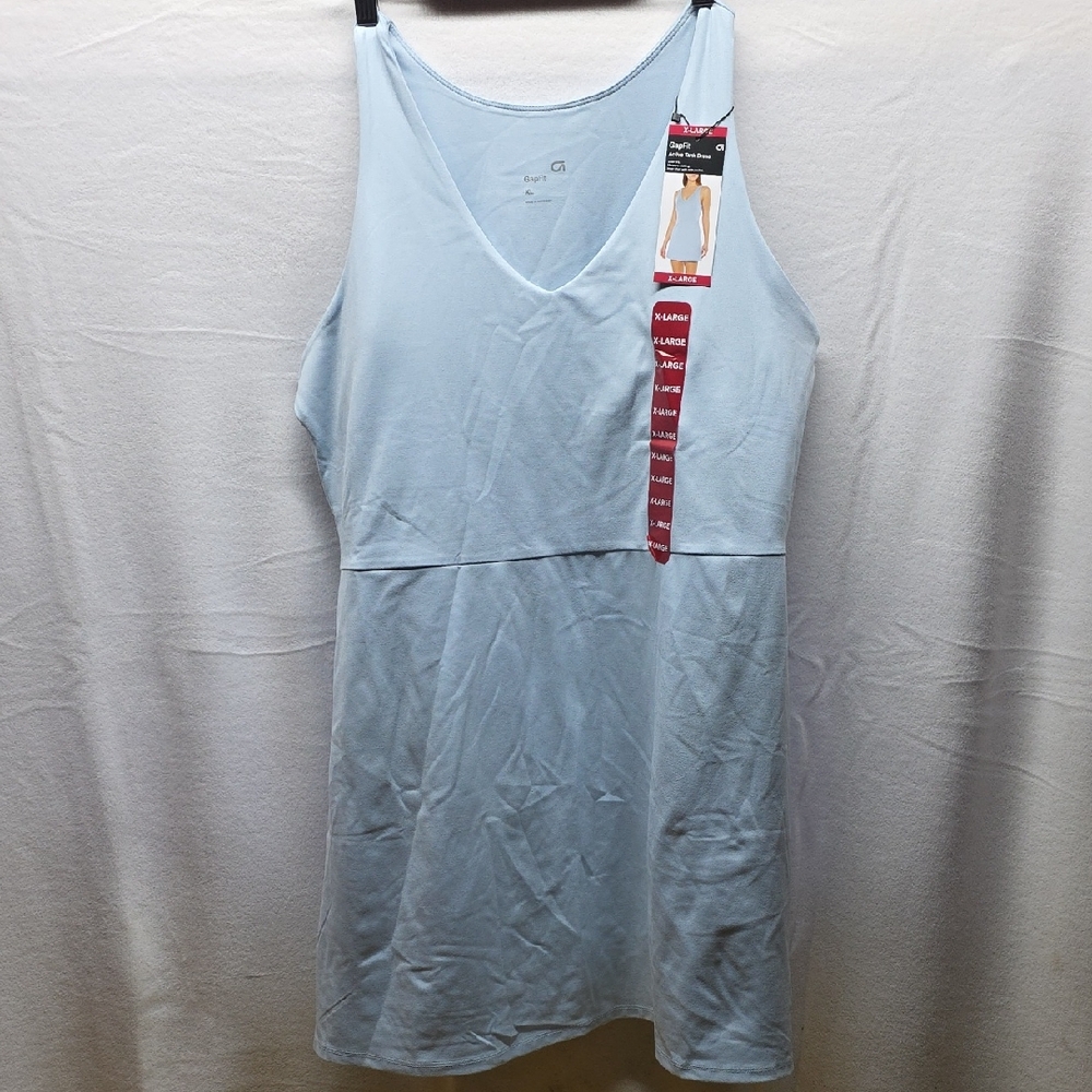 GAP Light Blue V-Neck Slip Chemise